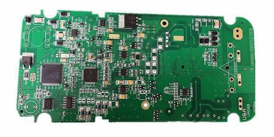 Купить SMT/DIP one-stop service, 2L Printed Circuit Board Assembly in White Silk Screen for Industrial Applications online manufacture