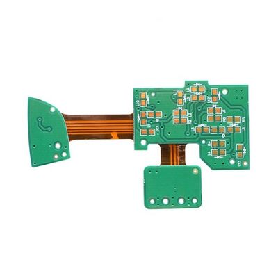 Купить Rigid Flex FPC Efficient PCB Layout Design with Minimum Hole Size 0.2mm and White Silkscreen Color online manufacture